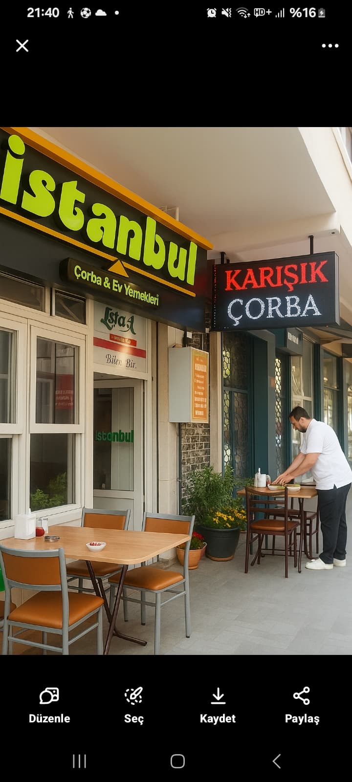 İstanbul Çorba Ve Ev Yemekleri — Ev Yemeği Küçükçekmece