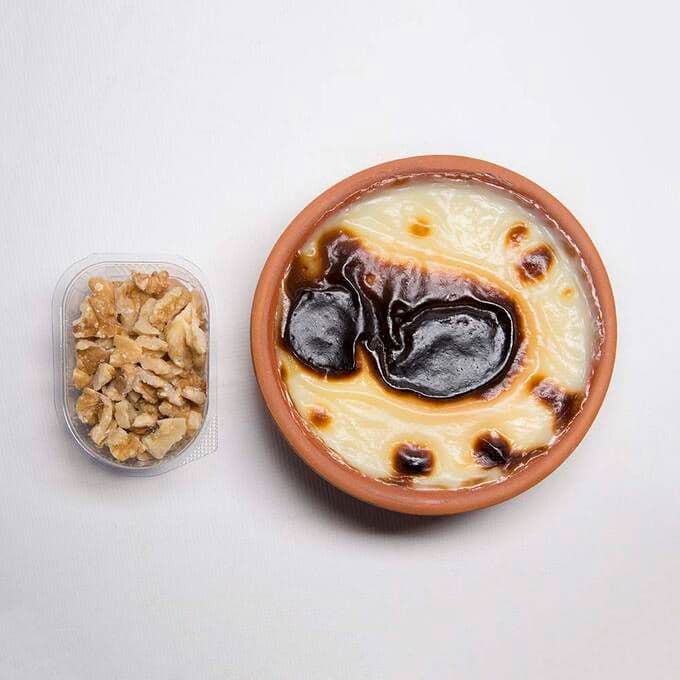 Cevizli Fırın Sütlaç — Ev Yemeği